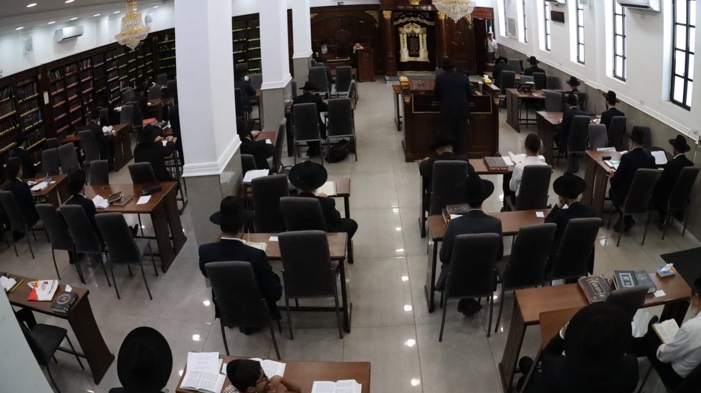 עצרת התעוררות בבית הכנסת 'הליכות משה'