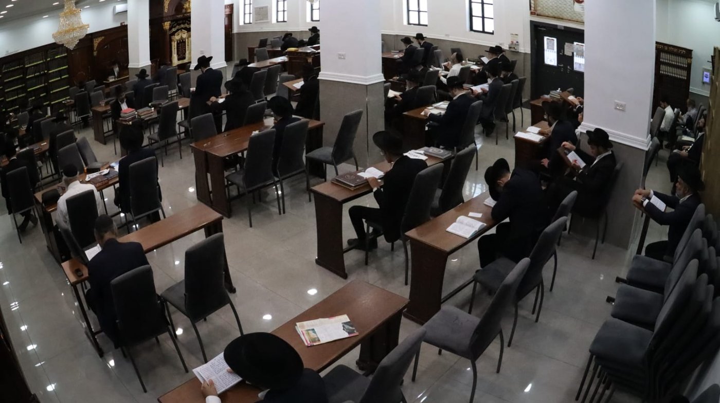 עצרת התעוררות בבית הכנסת 'הליכות משה'