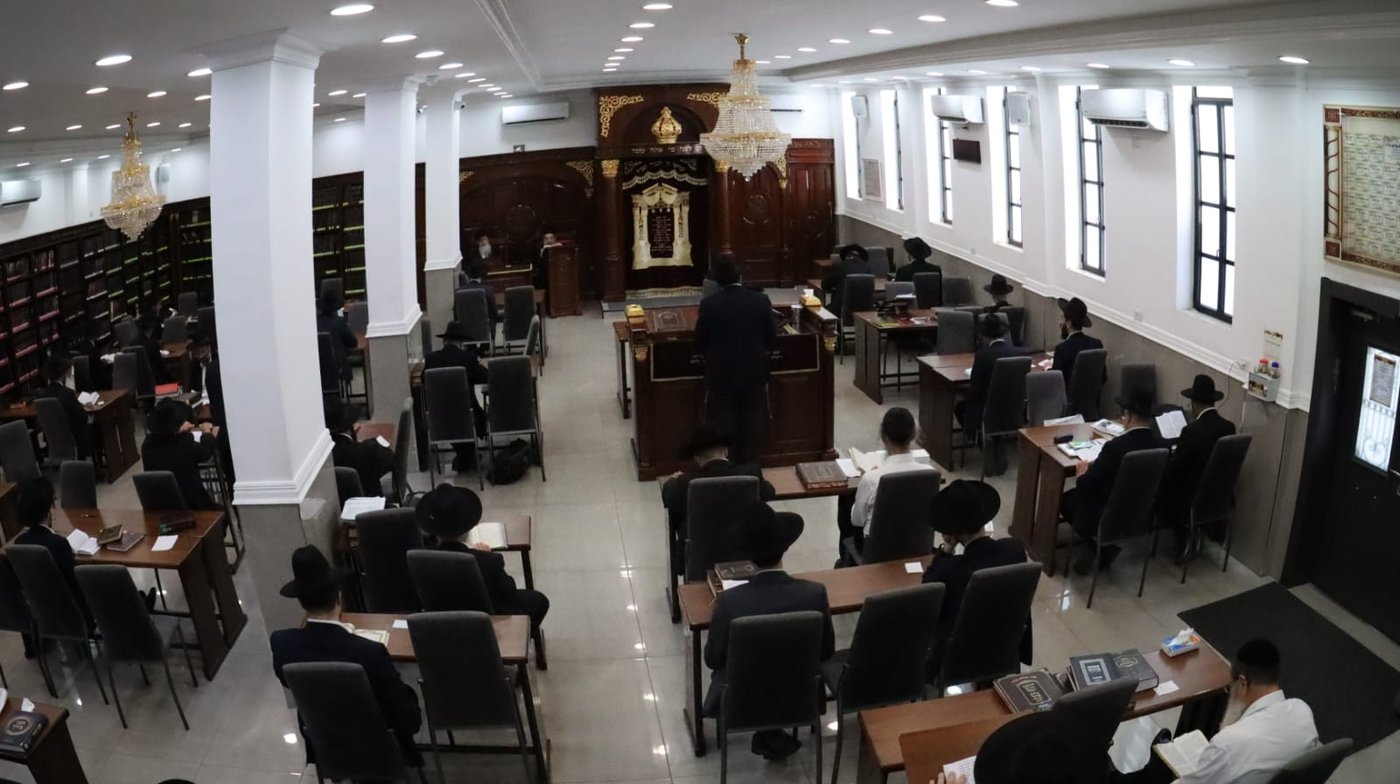 עצרת התעוררות בבית הכנסת 'הליכות משה'