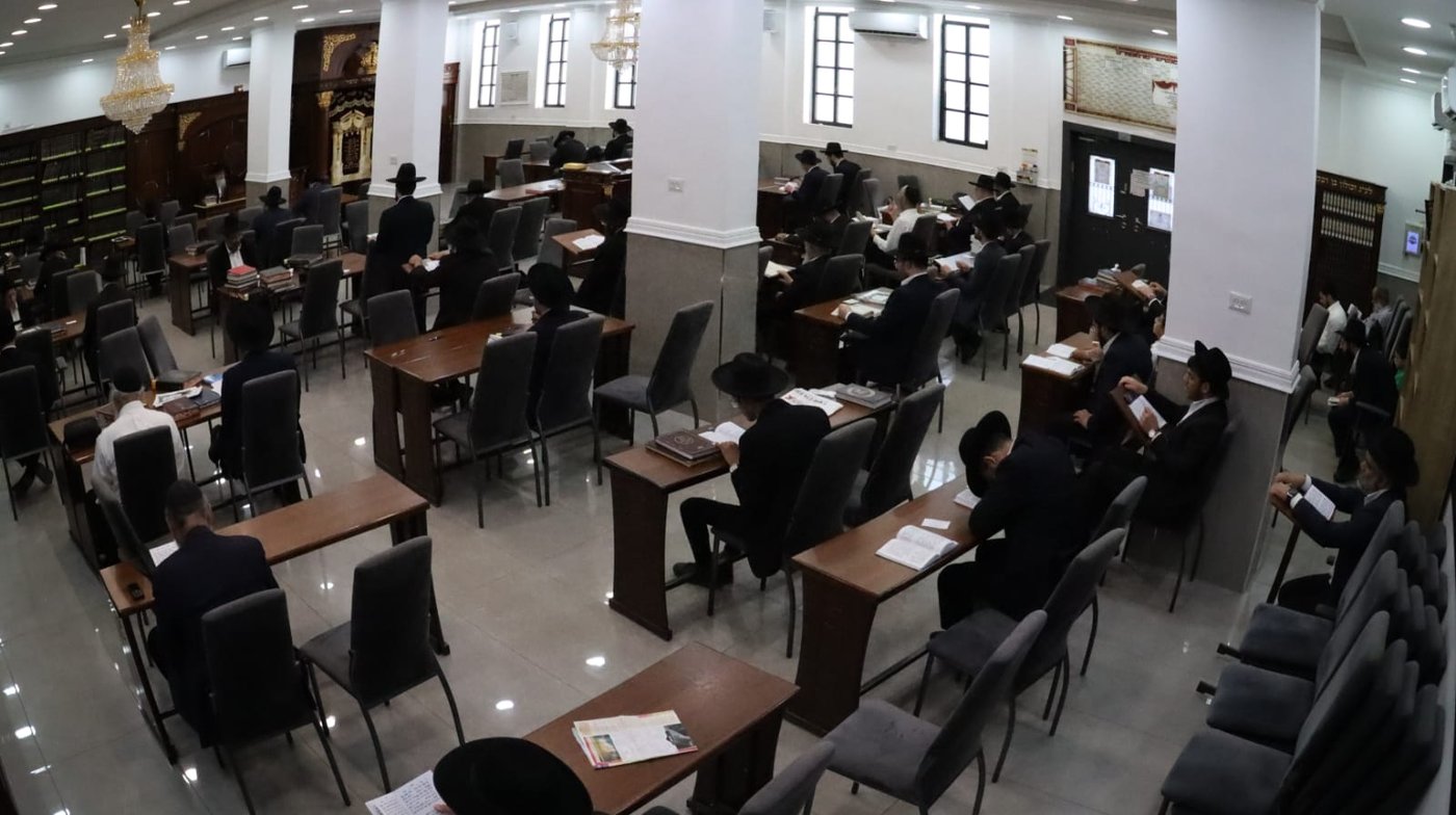 עצרת התעוררות בבית הכנסת 'הליכות משה'