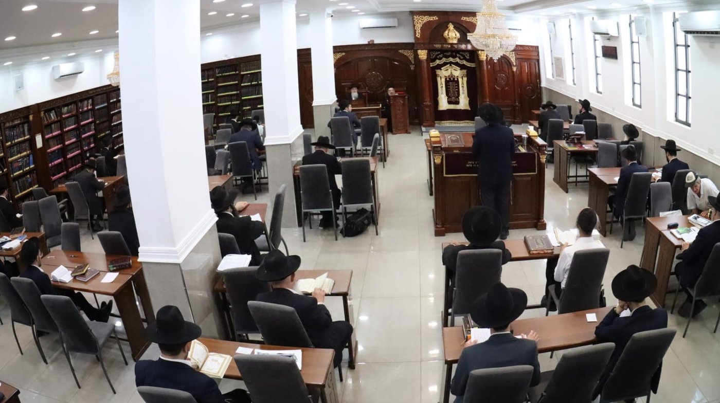 עצרת התעוררות בבית הכנסת 'הליכות משה'