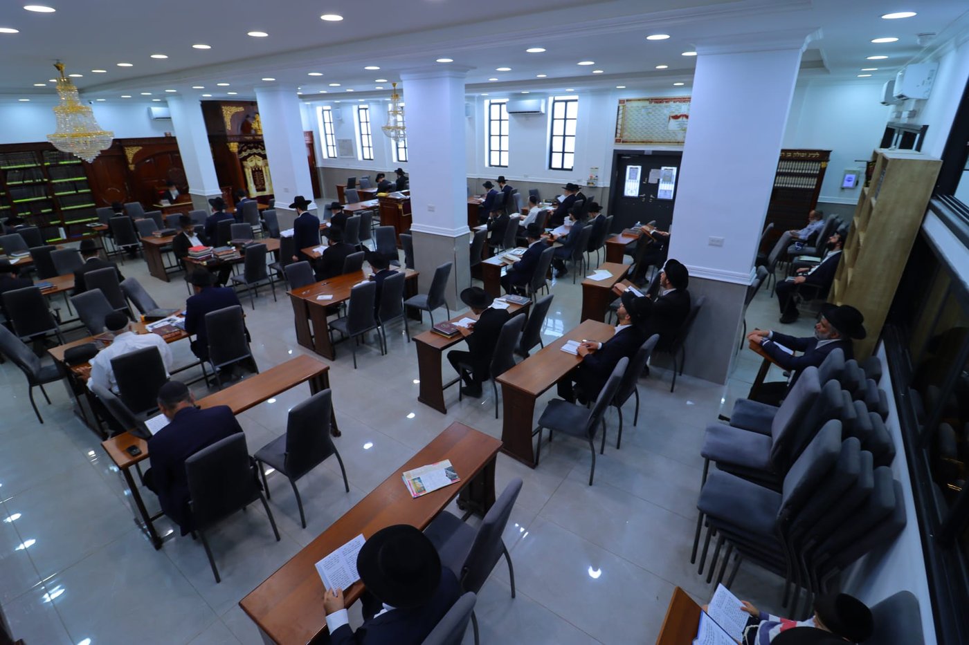 עצרת התעוררות בבית הכנסת 'הליכות משה'