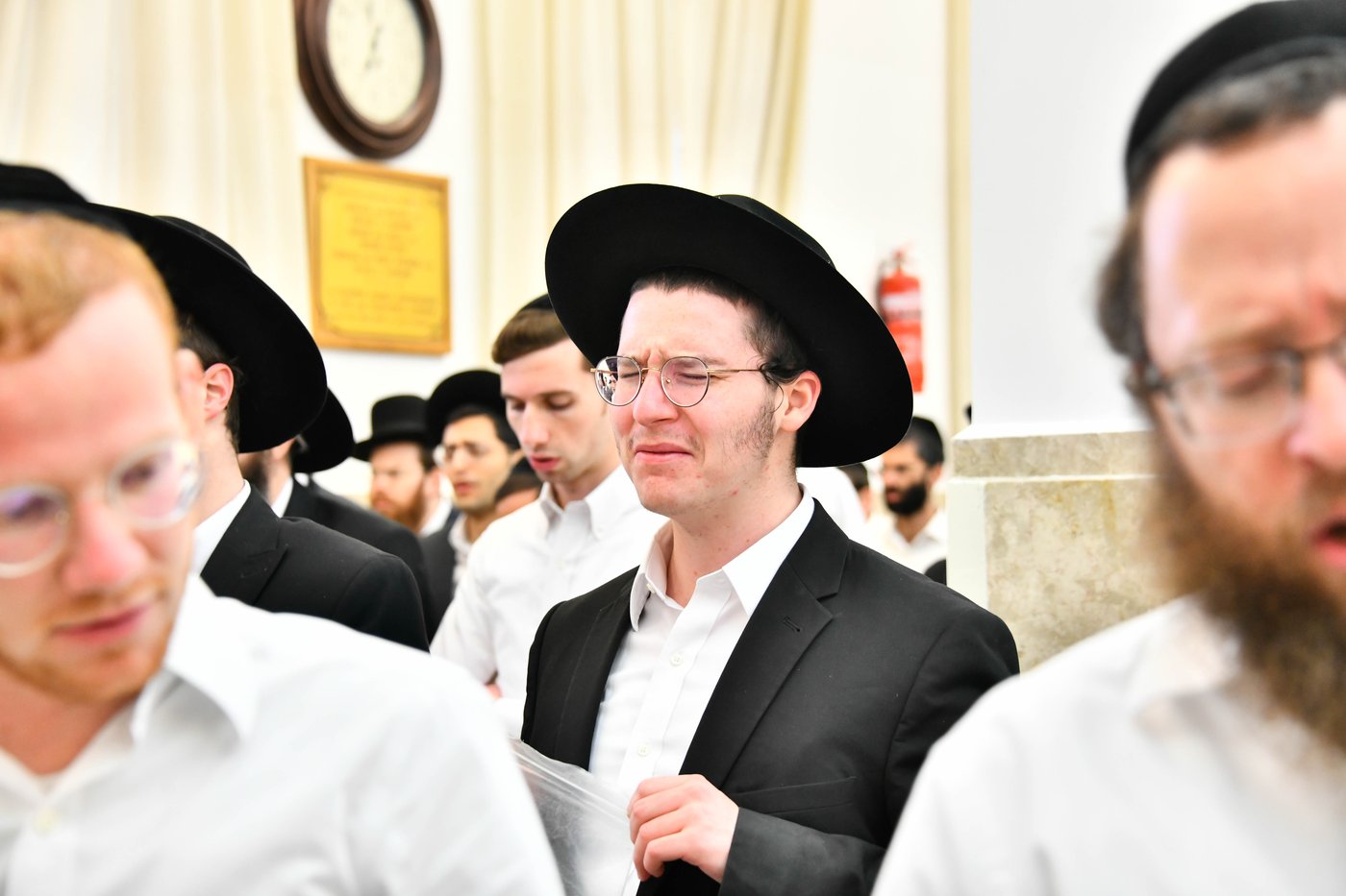 עצרת תפילה והתעוררות בישיבת מיר