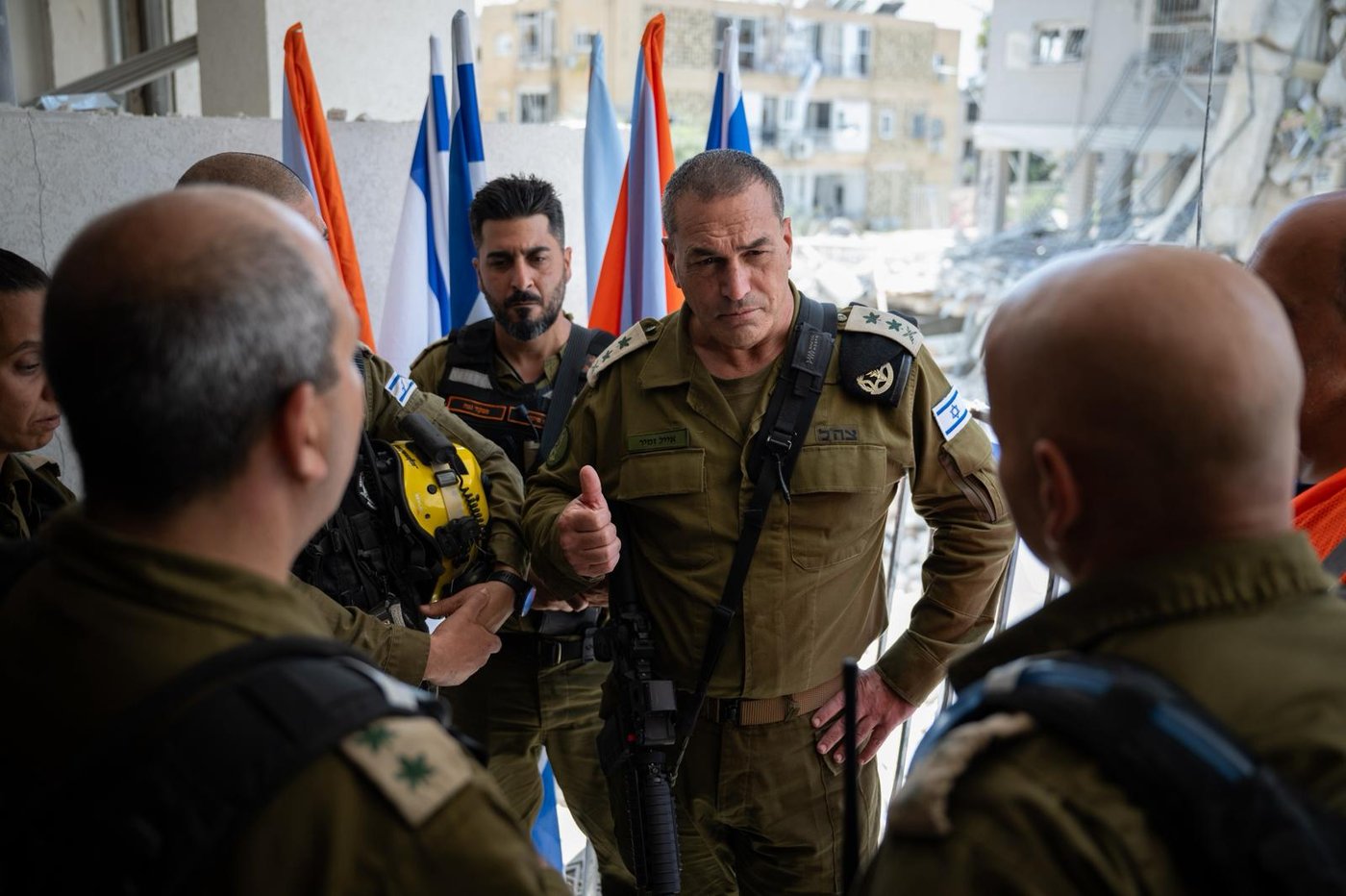 תיעוד מביקור הרמטכ"ל