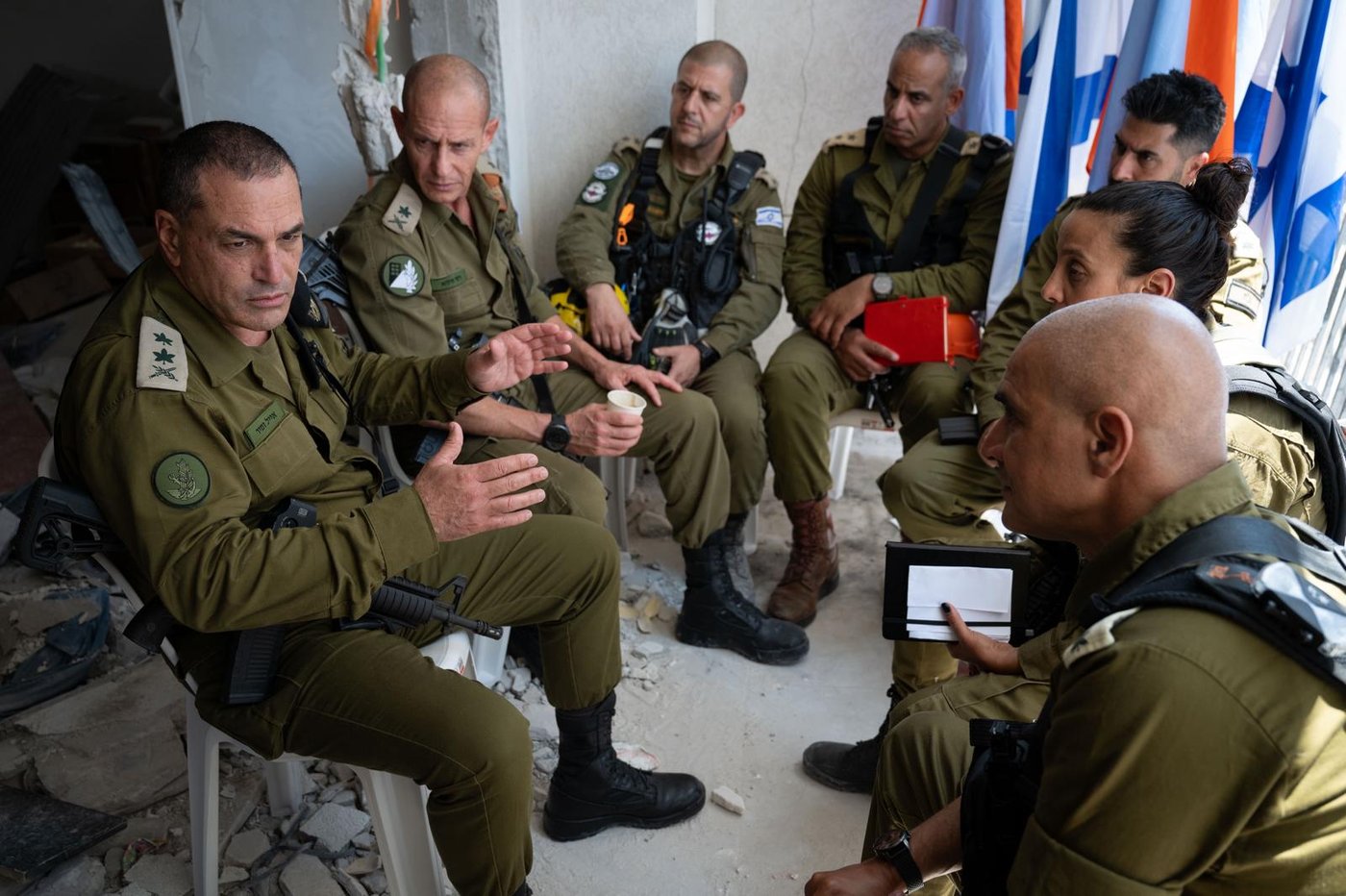 תיעוד מביקור הרמטכ"ל