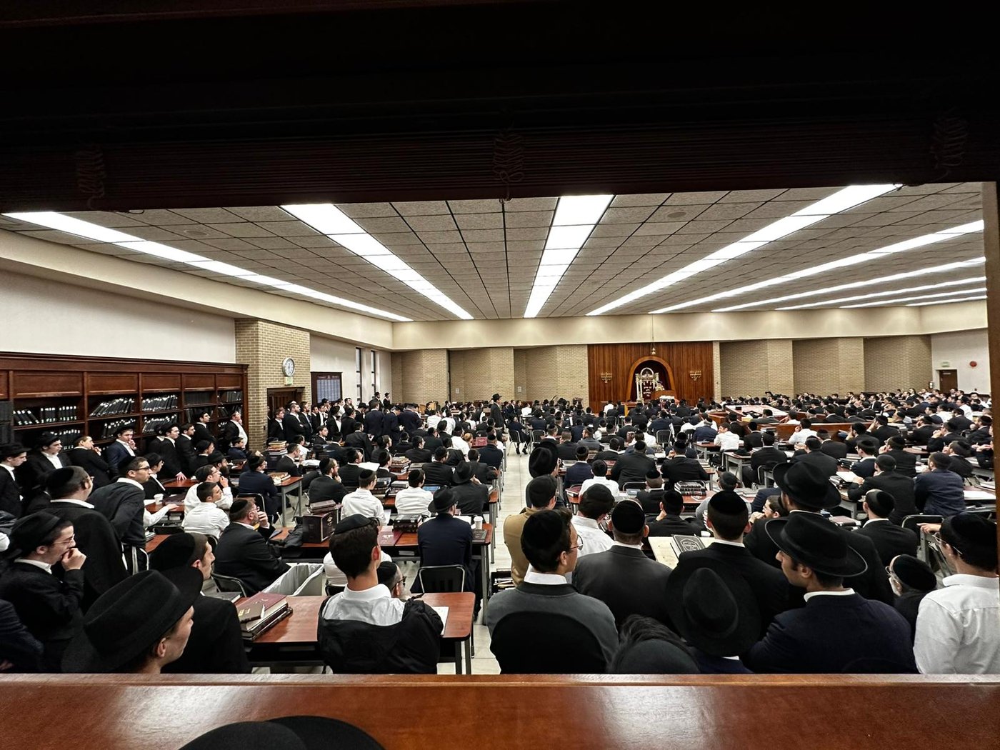 היסטוריה בבולטימור: הראשון לציון בשיעור חיזוק בהיכל ישיבת 'נר ישראל'