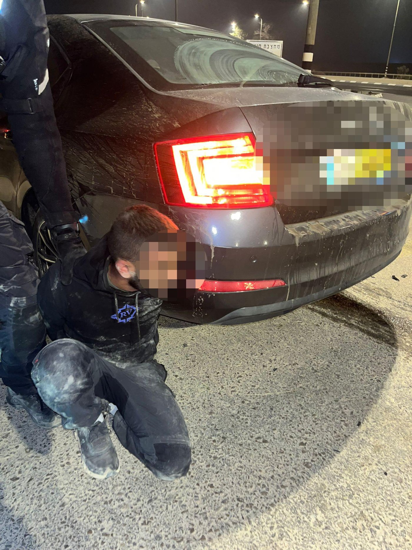 יצאו מהרכב והחלו לברוח: כשהחולייה נתפסה בזמן האזעקות
