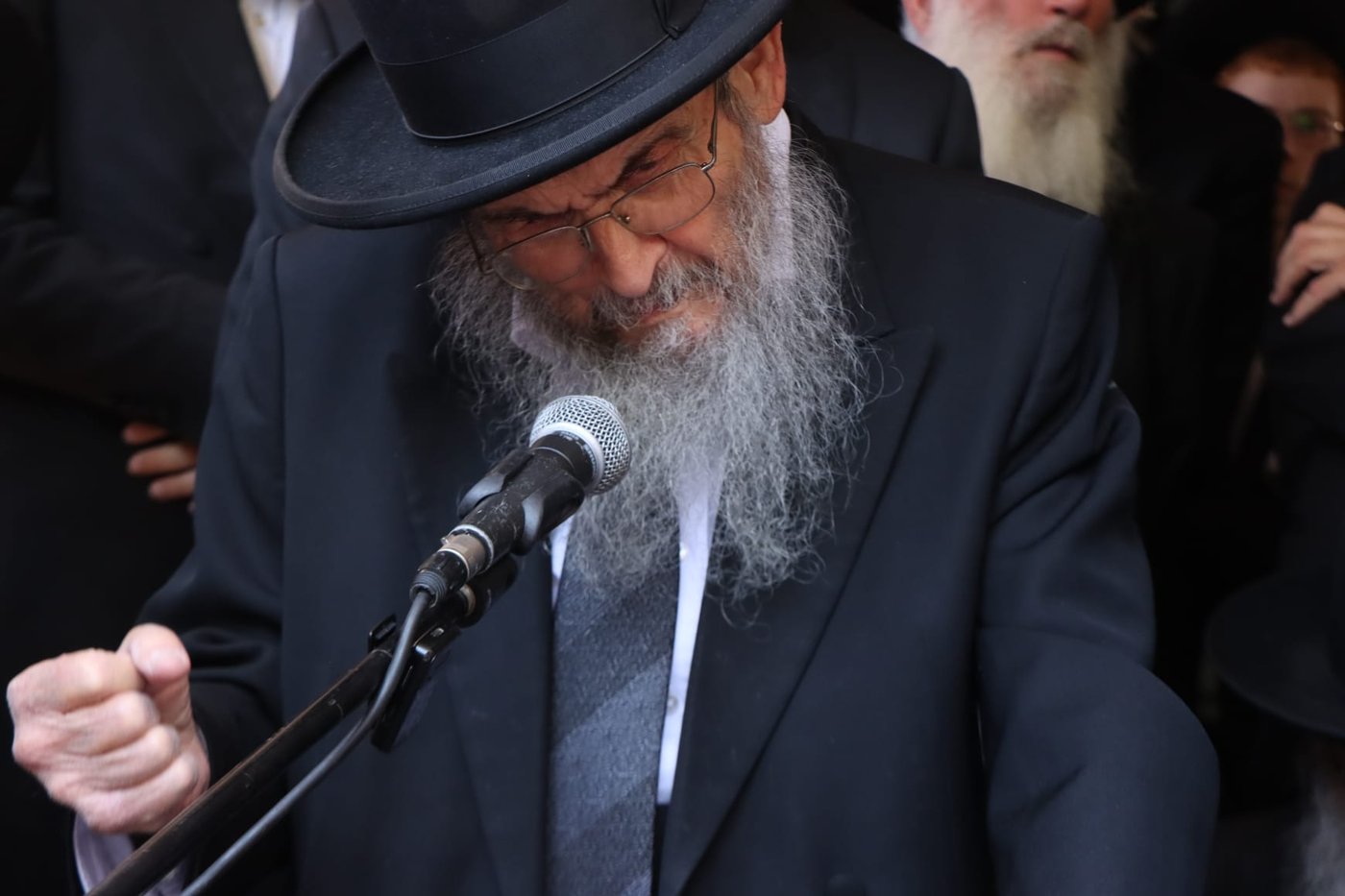 הלוויית הגאון ר' אליעזר דן דרבקין זצ"ל