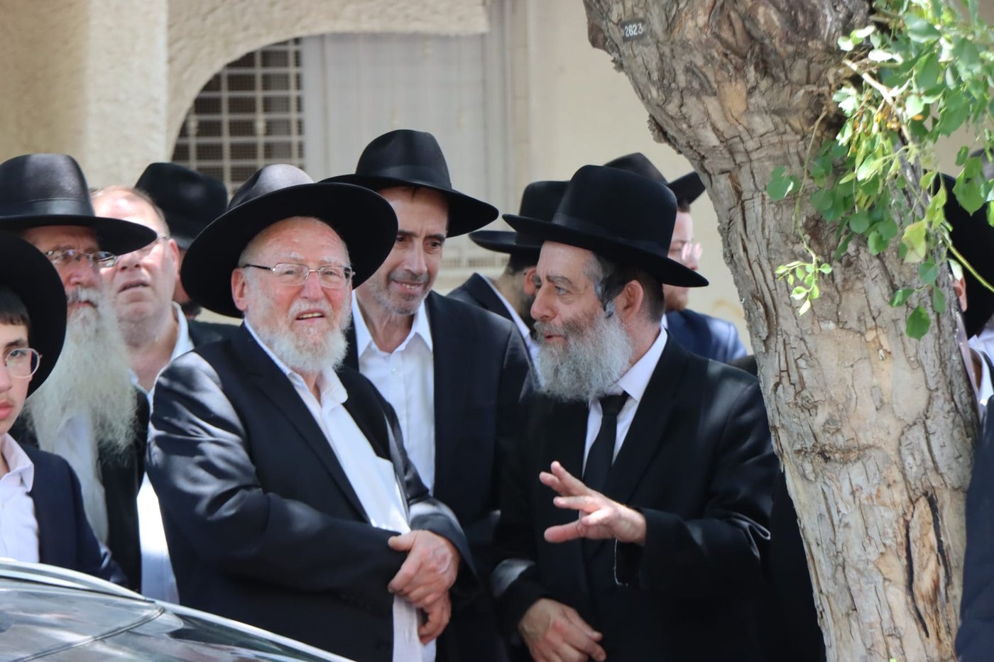 הלוויית הגאון ר' אליעזר דן דרבקין זצ"ל