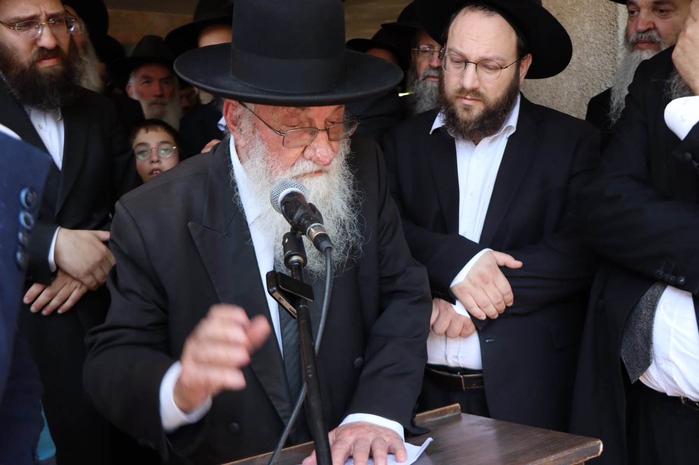 הלוויית הגאון ר' אליעזר דן דרבקין זצ"ל