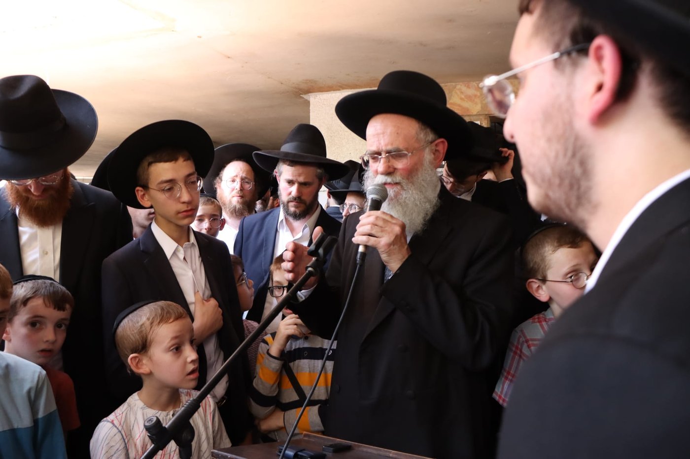 הלוויית הגאון ר' אליעזר דן דרבקין זצ"ל