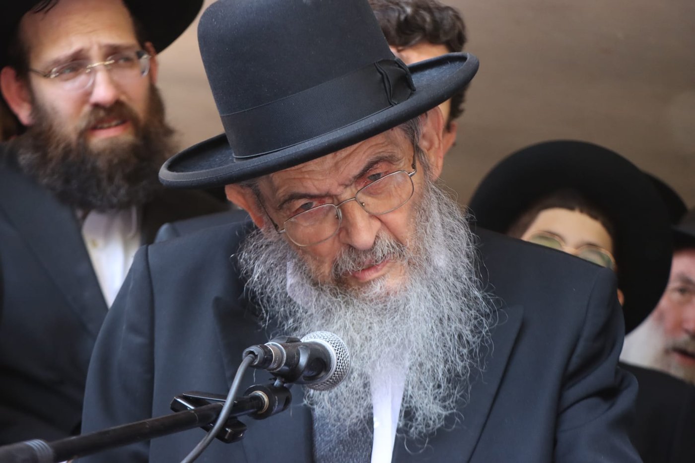הלוויית הגאון ר' אליעזר דן דרבקין זצ"ל