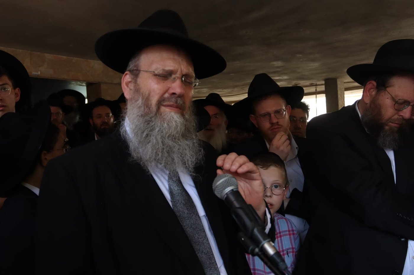 הלוויית הגאון ר' אליעזר דן דרבקין זצ"ל