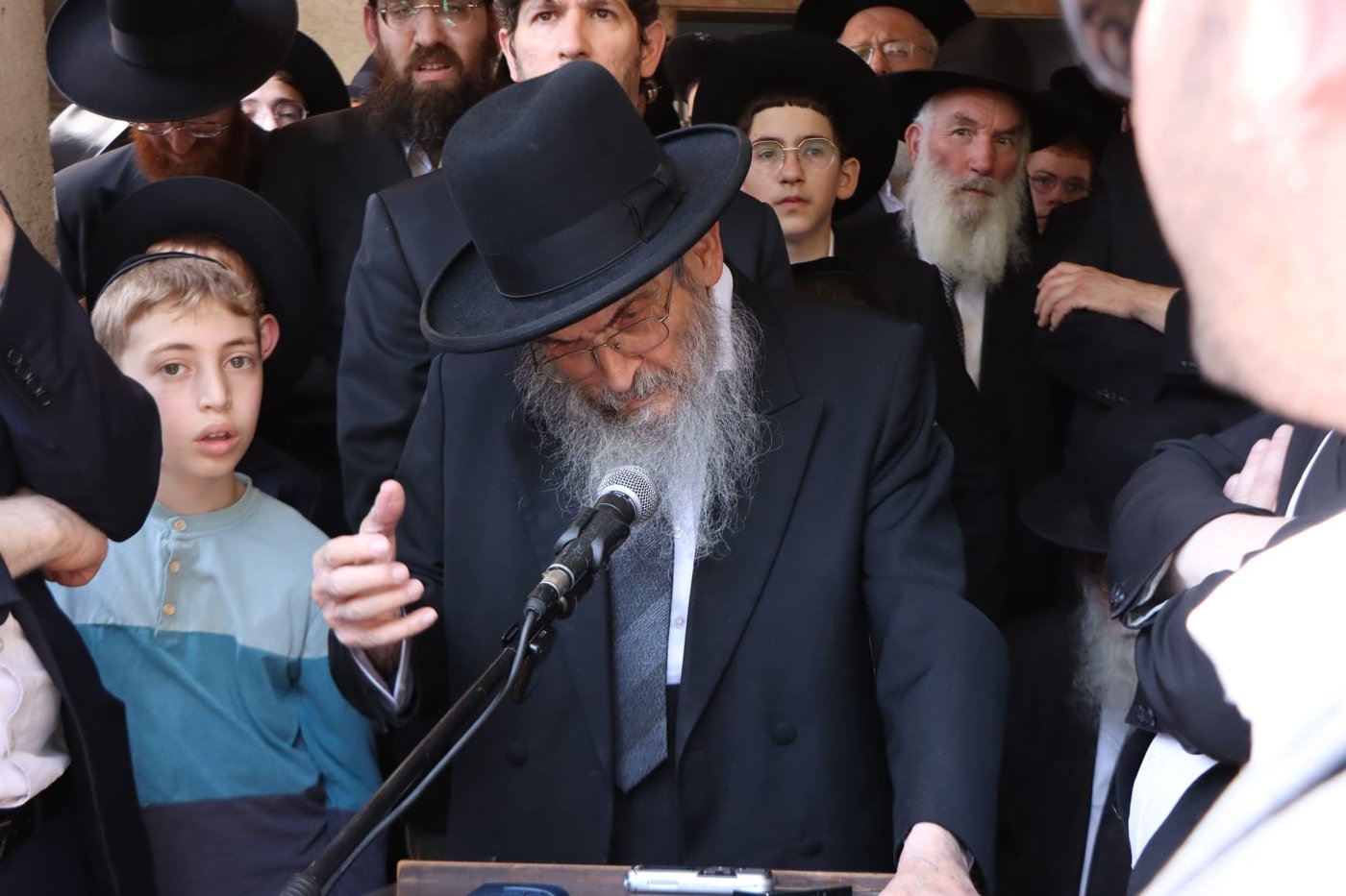 הלוויית הגאון ר' אליעזר דן דרבקין זצ"ל