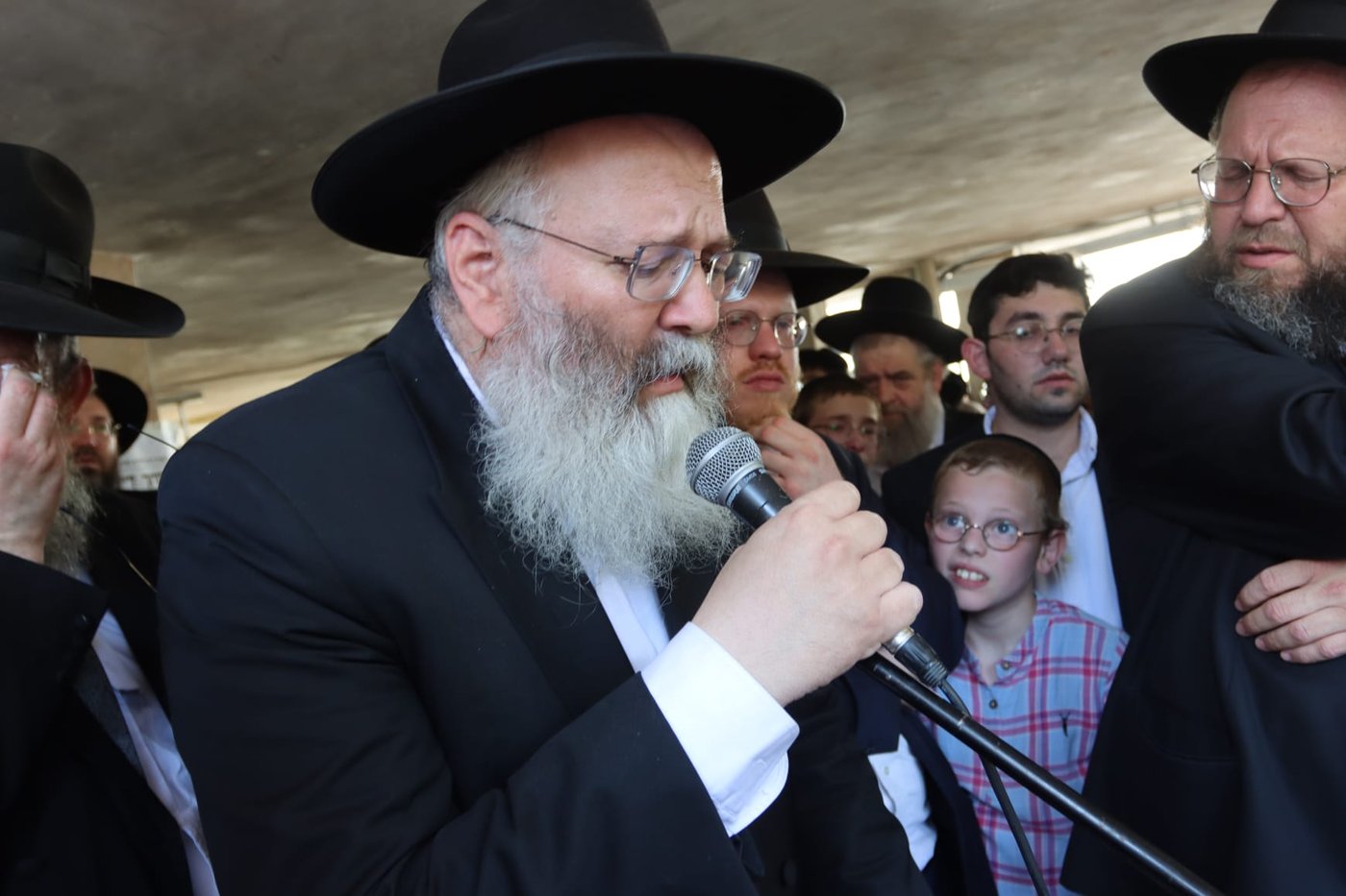 הלוויית הגאון ר' אליעזר דן דרבקין זצ"ל