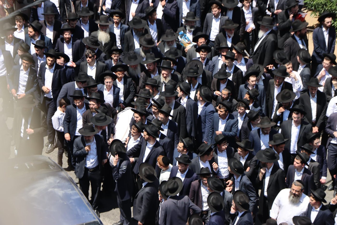 הלוויית הגאון ר' אליעזר דן דרבקין זצ"ל
