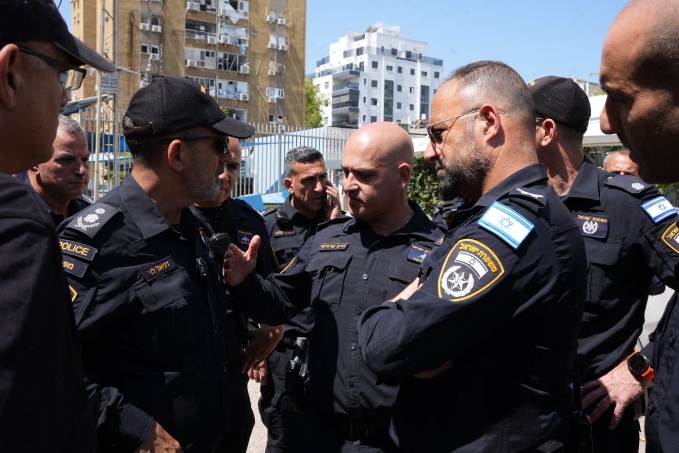 מפכ"ל המשטרה בזירה בבת ים