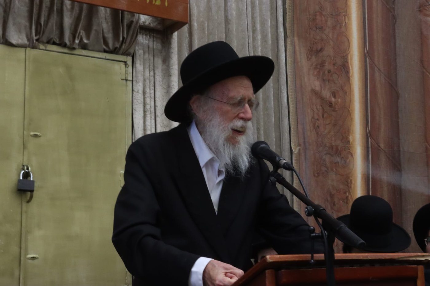 מסע הלוויית הגאון רבי ישראל סוקל זצ"ל