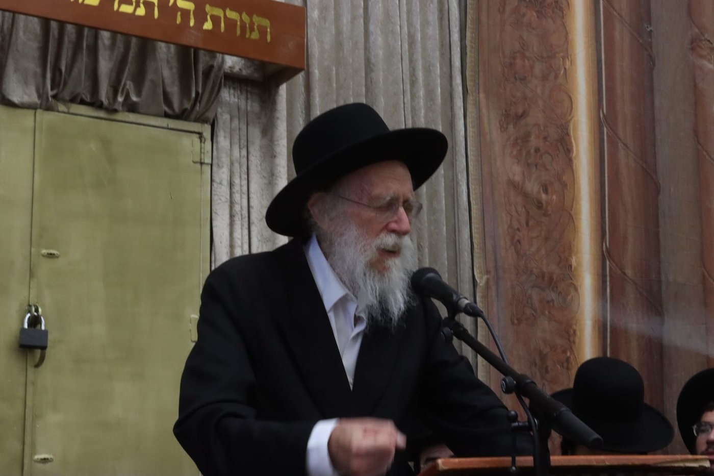 מסע הלוויית הגאון רבי ישראל סוקל זצ"ל