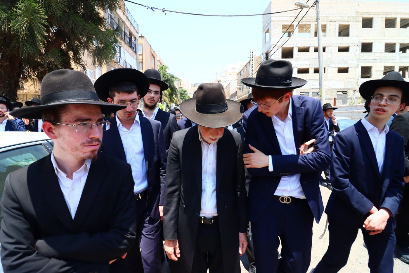 מסע הלוויית הגאון רבי ישראל סוקל זצ"ל
