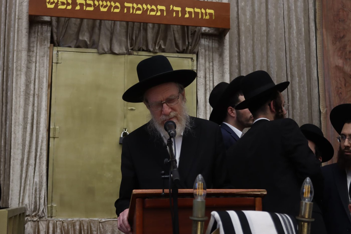 מסע הלוויית הגאון רבי ישראל סוקל זצ"ל