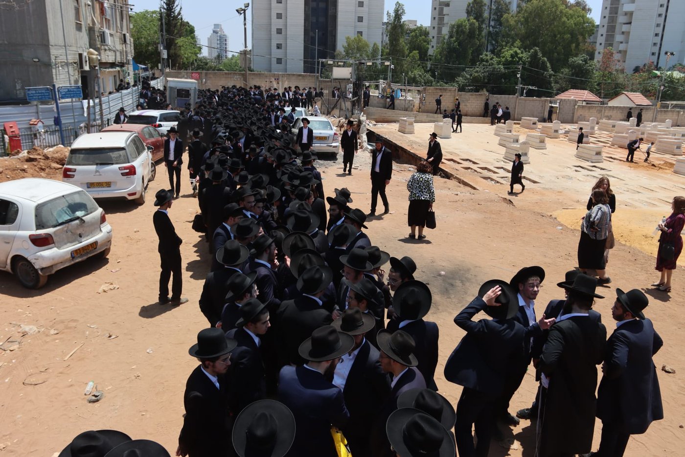 מסע הלוויית הגאון רבי ישראל סוקל זצ"ל