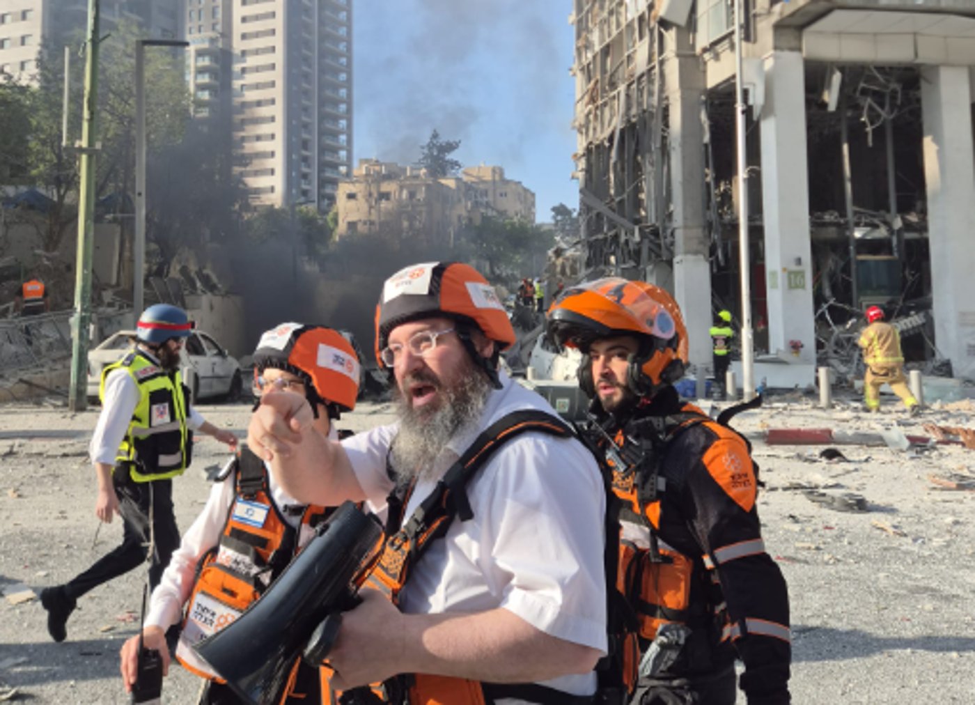 זירת הנפילה ברמת גן