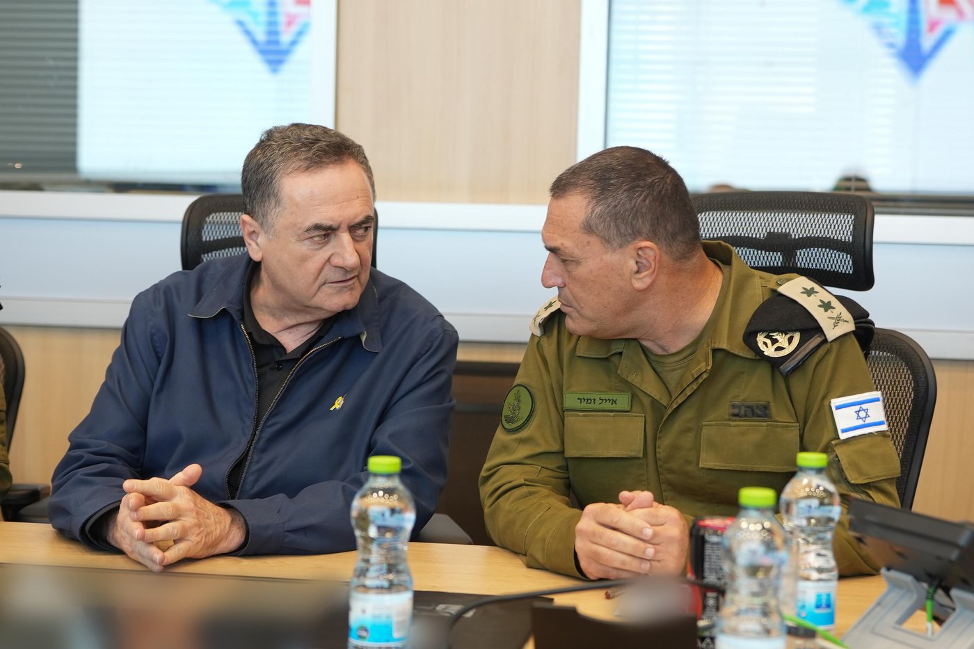 שר הביטחון בהערכת מצב עם הרמטכ"ל
