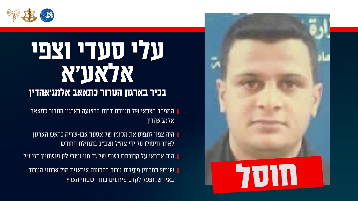 חיסולו של עלי סעדי וצפי אלאע'א