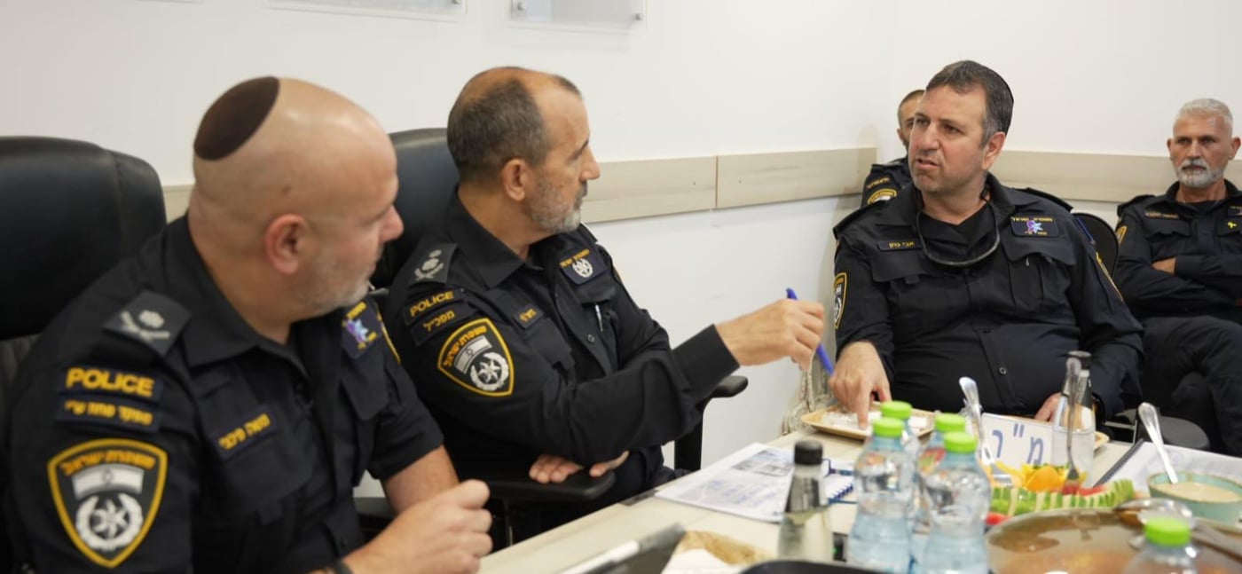 מפכ"ל המשטרה בסיור מחוזות