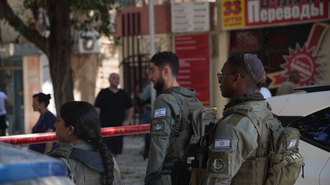 לוחמי מג"ב פועלים בזירות הנפילה