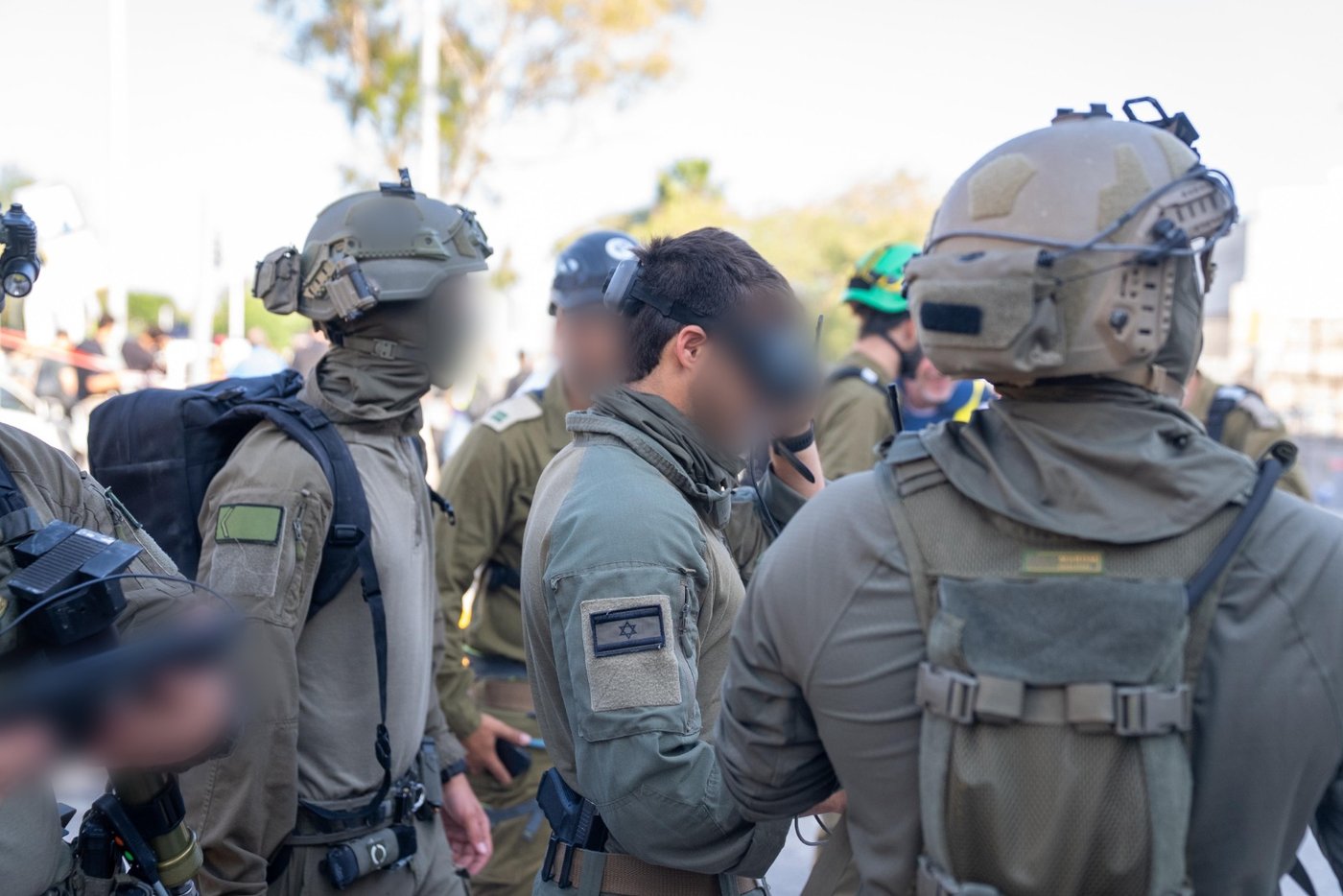 פעילות כוחות פיקוד העורף בזירות הנפילה