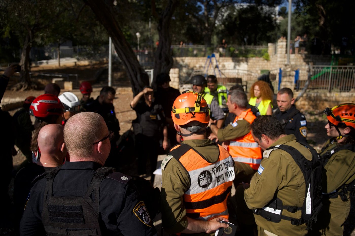 פעילות כוחות פיקוד העורף בזירות הנפילה