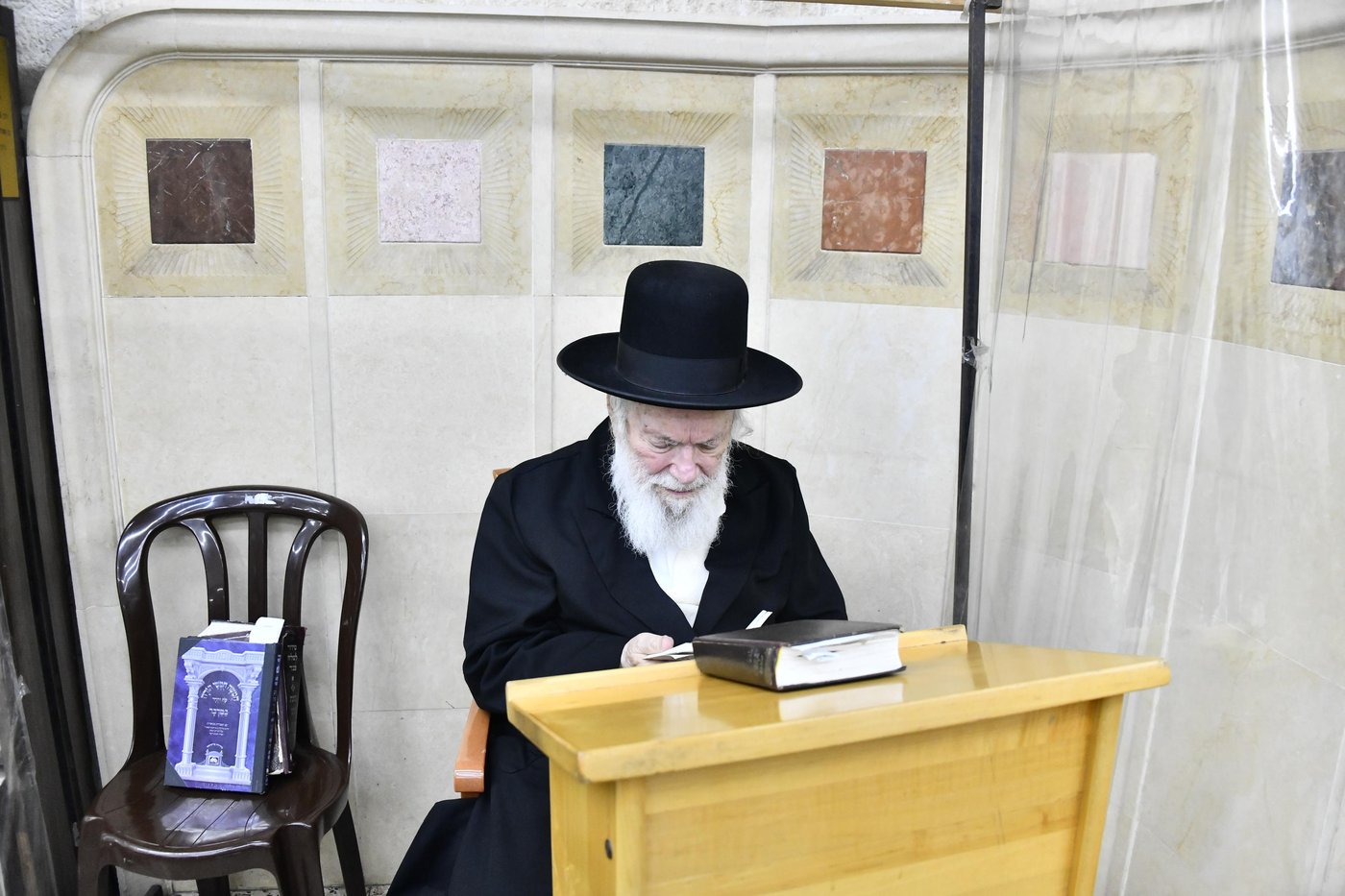 עצרת חיזוק בבית הכנסת ברמת אלחנן