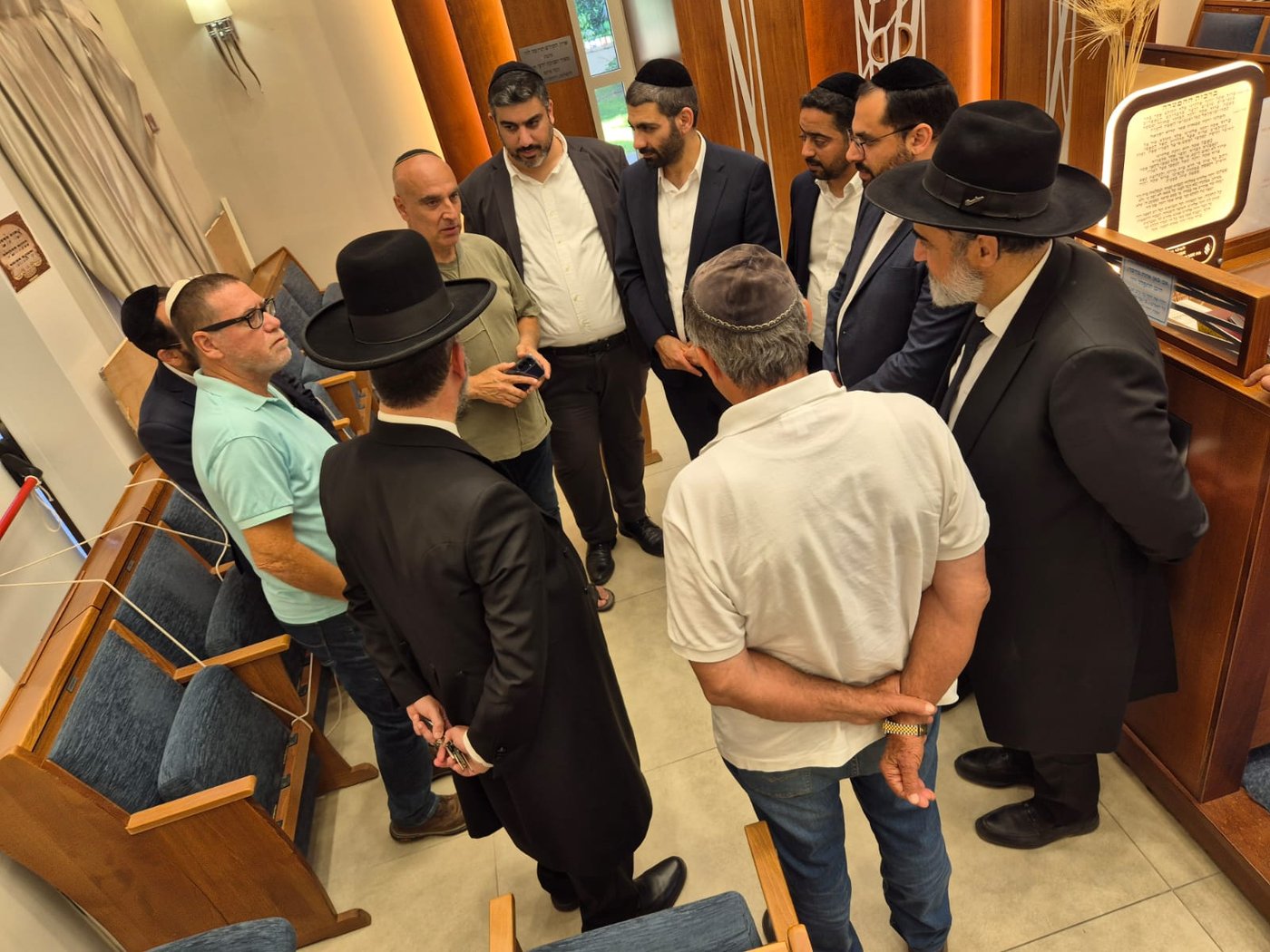 שר הדתות בביקור בנס ציונה