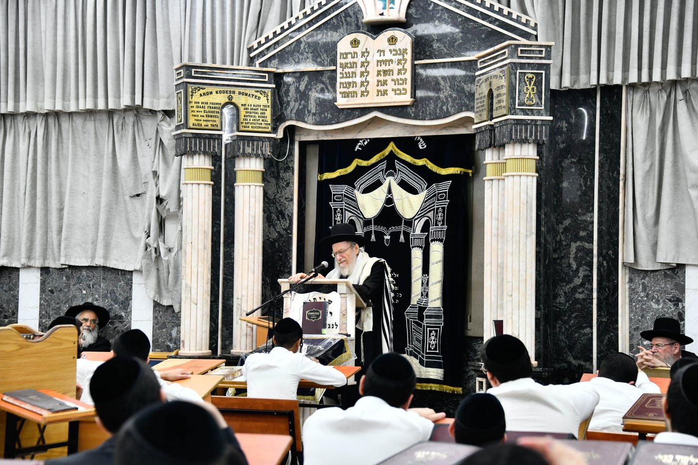 עצרת מספד והתעוררות לזכרו של הגאון רבי ישראל סוקל זצ"ל