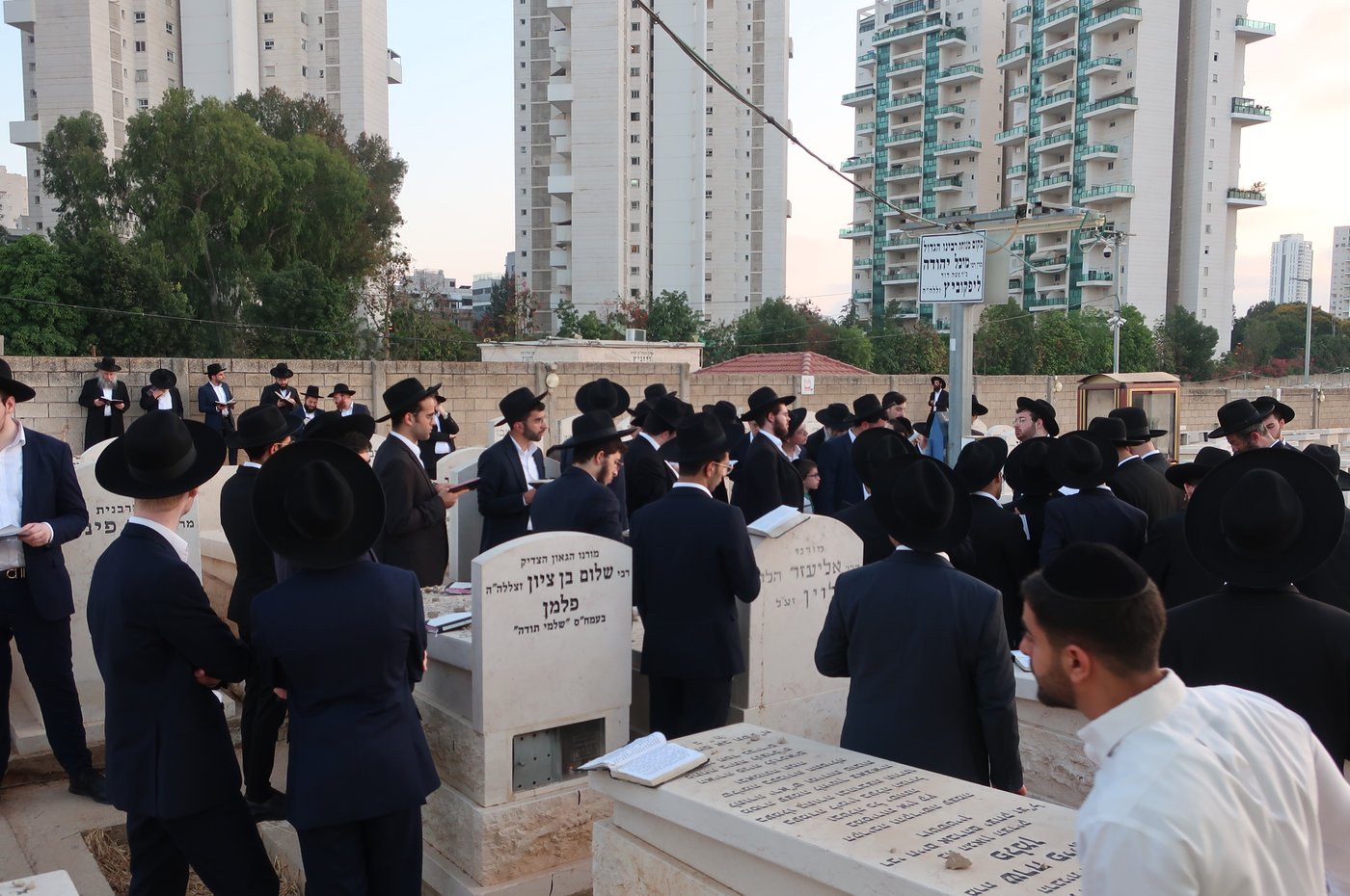 עליה לציונו של הגאון רבי מיכל יהודה ליפקוביץ
