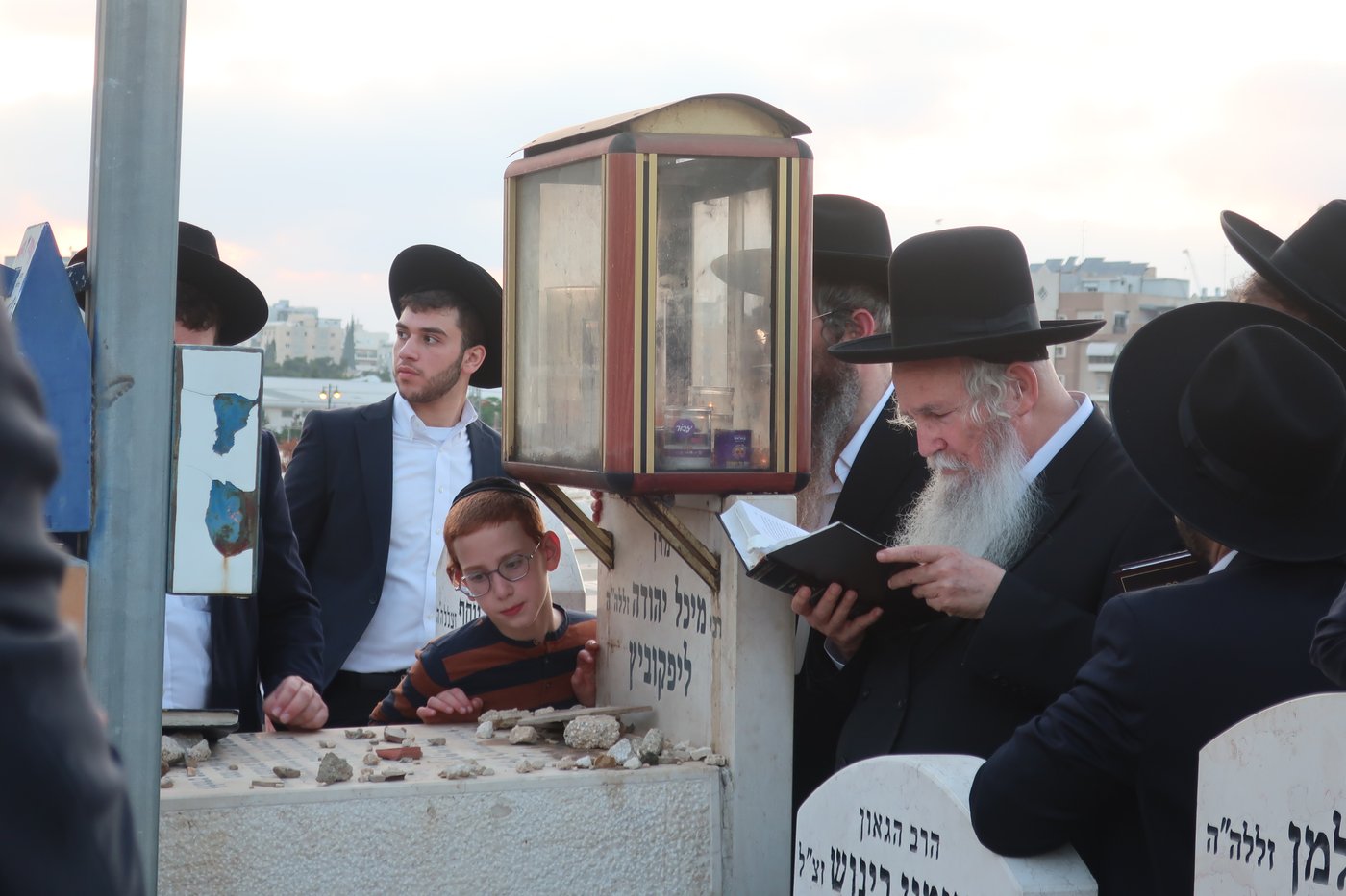 עליה לציונו של הגאון רבי מיכל יהודה ליפקוביץ