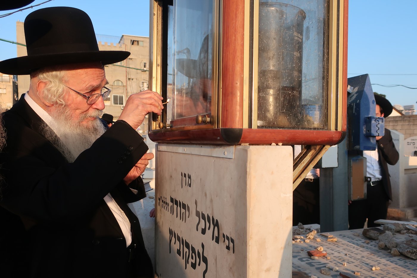 עליה לציונו של הגאון רבי מיכל יהודה ליפקוביץ