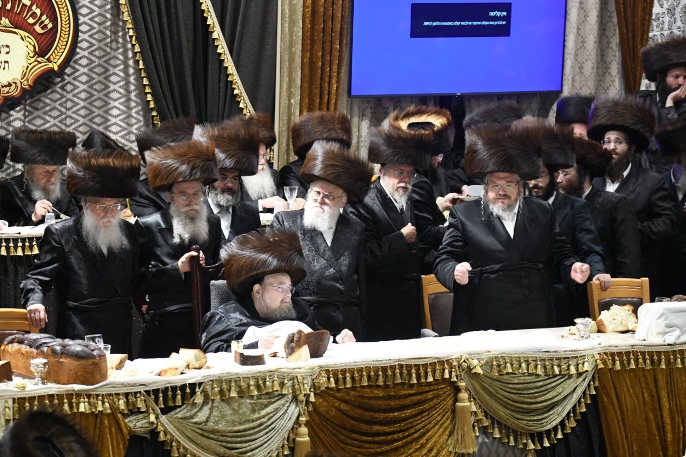 שמחת נישואי נכדת האדמו"ר מבעלזא