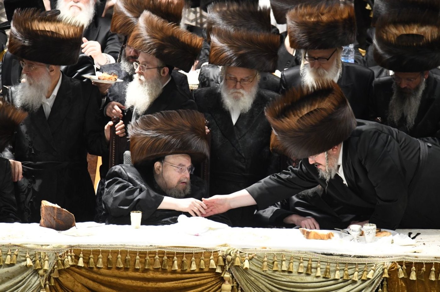שמחת נישואי נכדת האדמו"ר מבעלזא