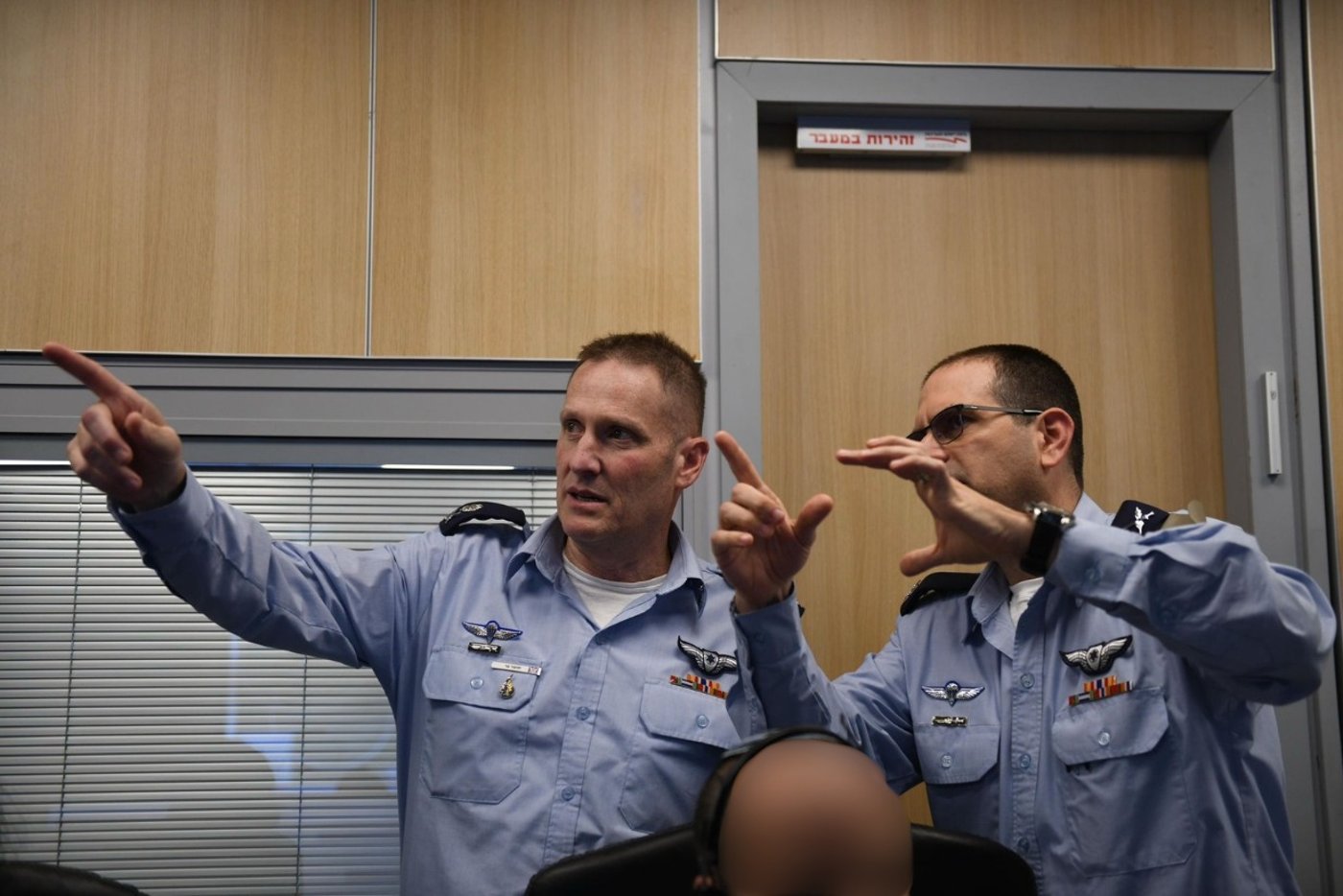 צמרת צה"ל וחיל האוויר במהלך מבצע "עם כלביא"