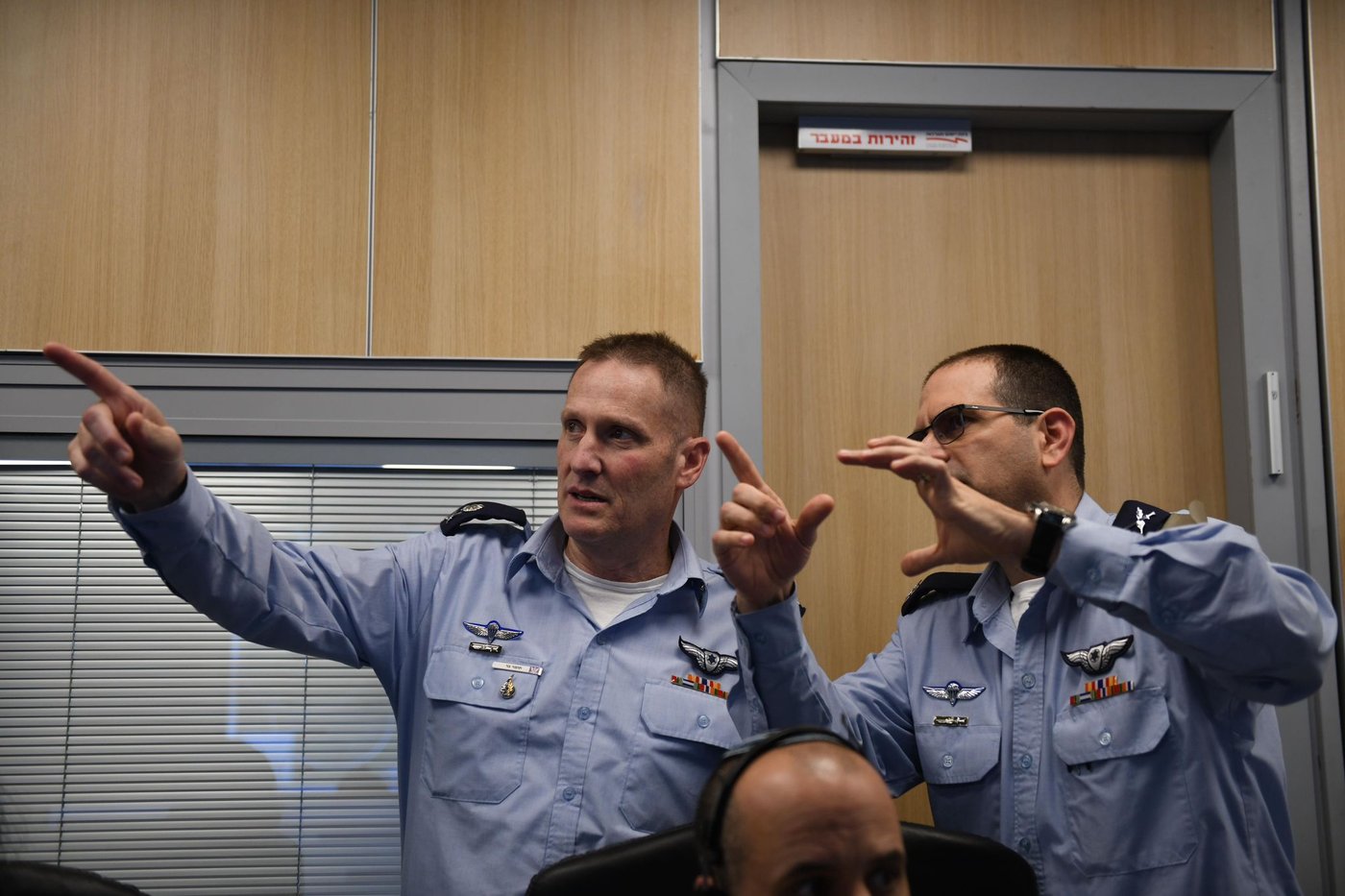צמרת צה"ל וחיל האוויר במהלך מבצע "עם כלביא"