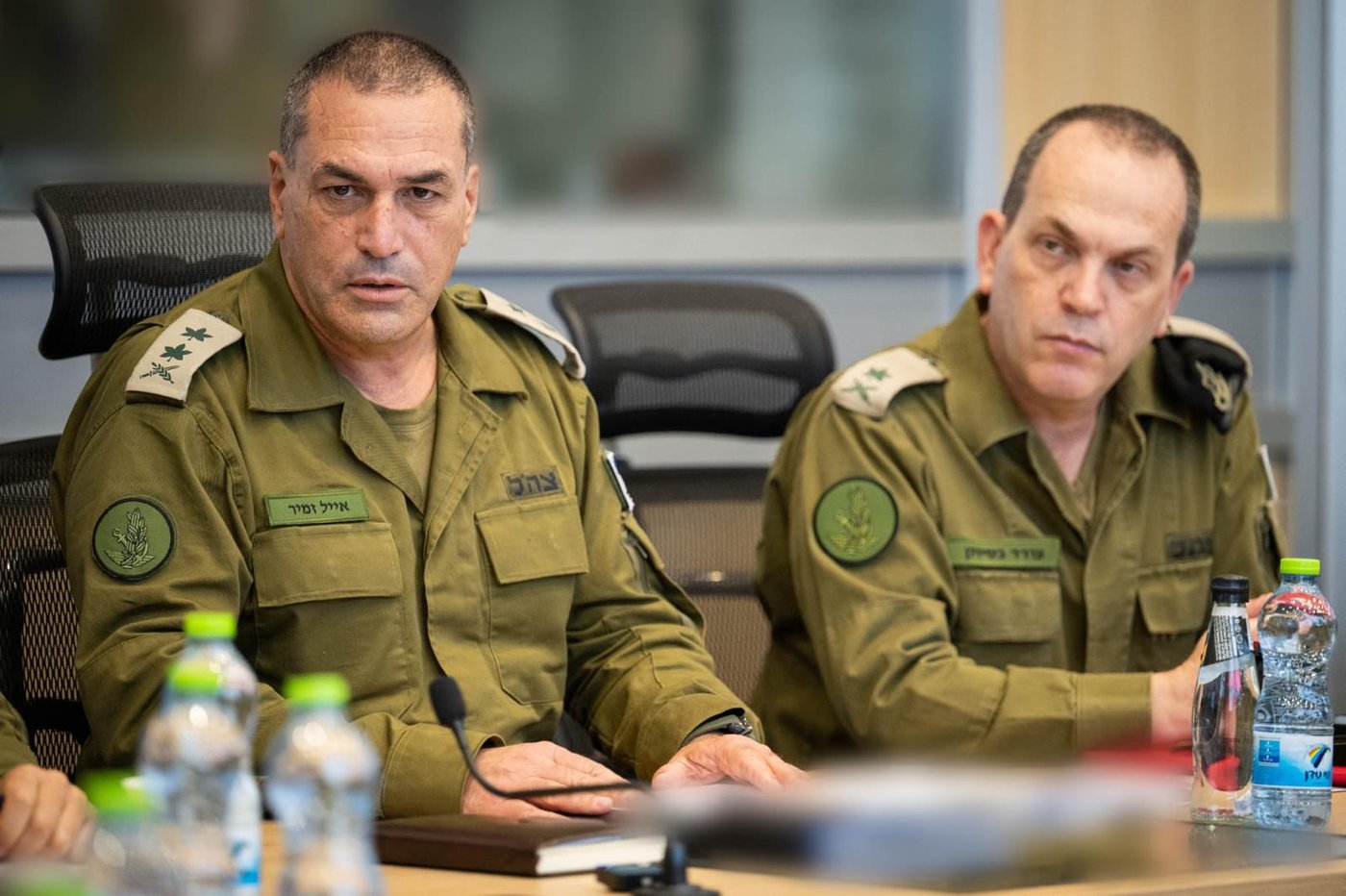 צמרת צה"ל וחיל האוויר במהלך מבצע "עם כלביא"