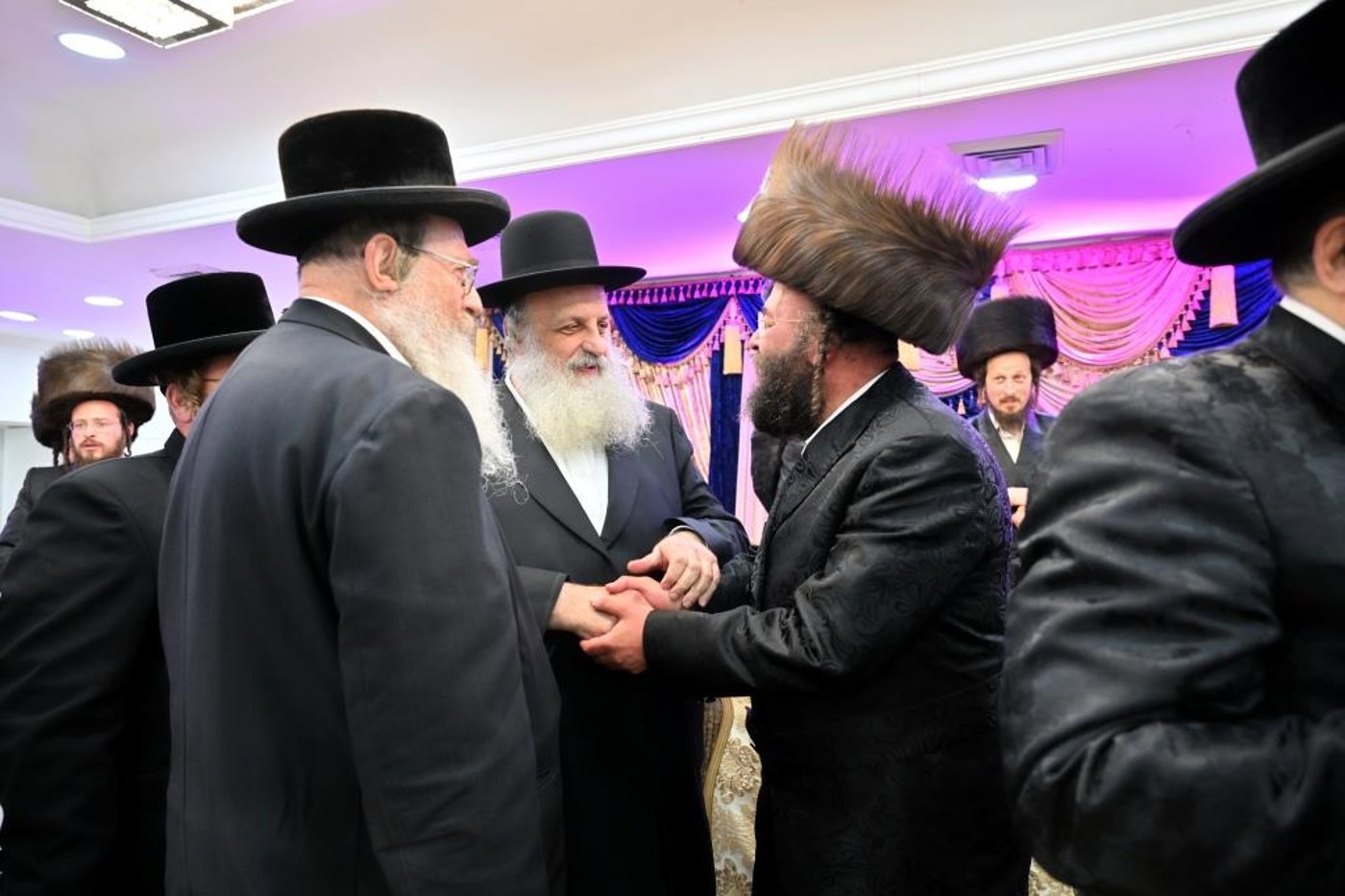 מעמד הכנסת ספר תורה לישיבת 'חיי תורה'