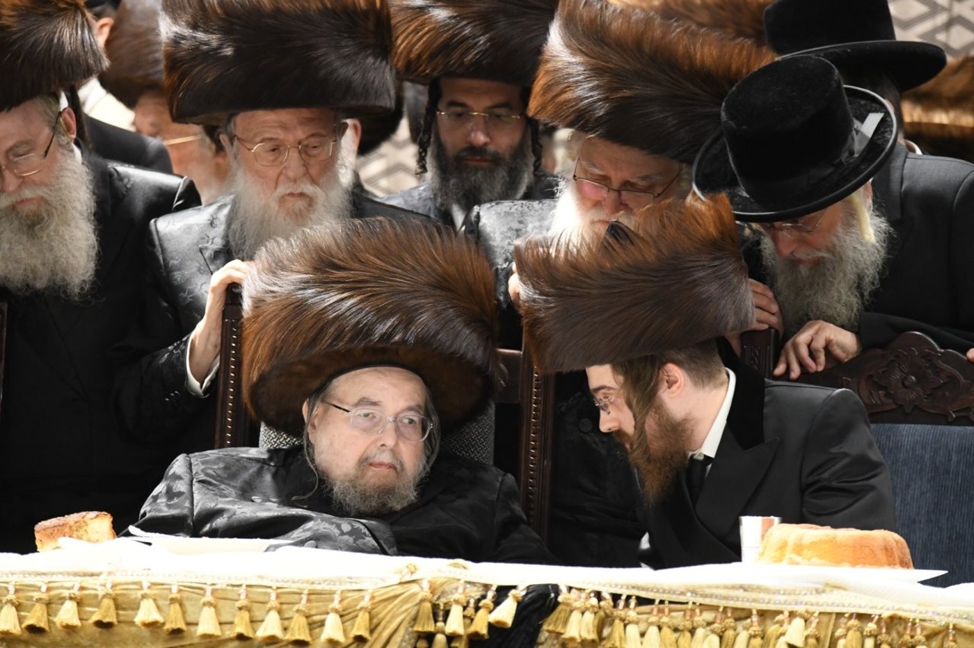 שמחת שבע ברכות המרכזי בבעלזא