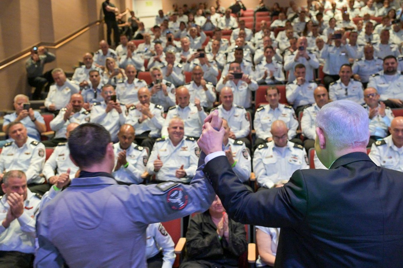 נתניהו בקריית הכבאות