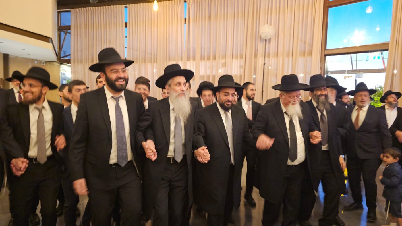 שמחת נישואי בן הגאון ר' חנוך כהן