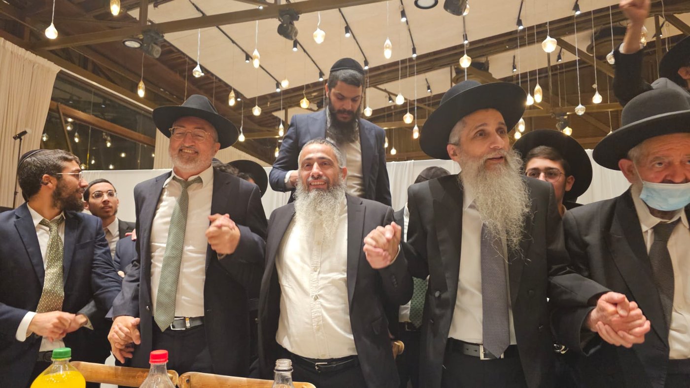 שמחת נישואי בן הגאון ר' חנוך כהן