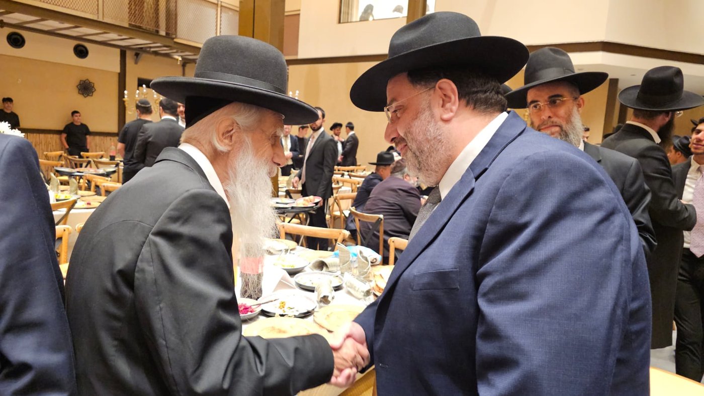 שמחת נישואי בן הגאון ר' חנוך כהן